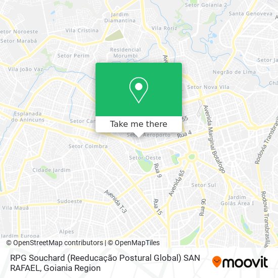 RPG Souchard (Reeducação Postural Global) SAN RAFAEL map