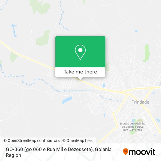 GO-060 (go 060 e Rua Mil e Dezessete) map