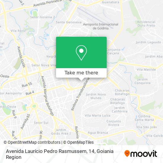 Avenida Laurício Pedro Rasmussem, 14 map