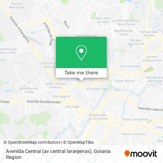 Avenida Central (av central laranjeiras) map