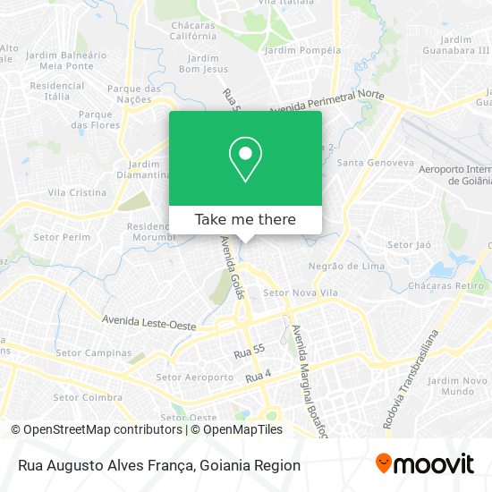 Rua Augusto Alves França map