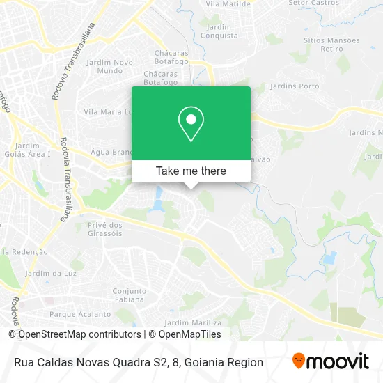 Rua Caldas Novas Quadra S2, 8 map
