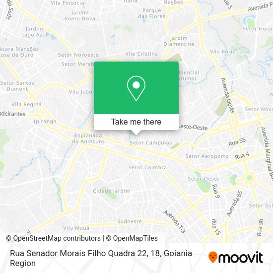 Rua Senador Morais Filho Quadra 22, 18 map