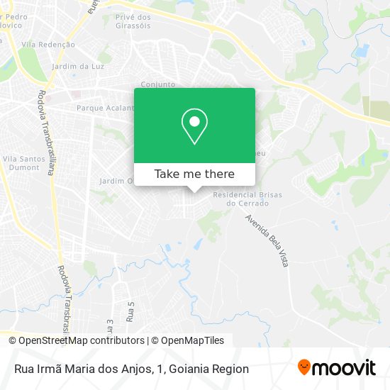 Rua Irmã Maria dos Anjos, 1 map