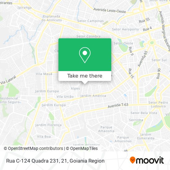 Rua C-124 Quadra 231, 21 map