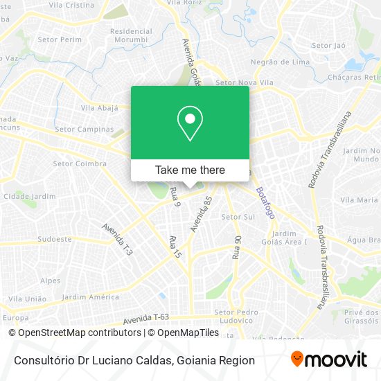 Consultório Dr Luciano Caldas map