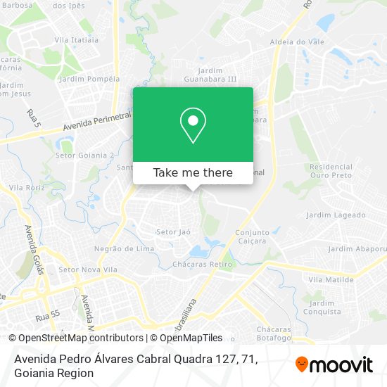 Avenida Pedro Álvares Cabral Quadra 127, 71 map
