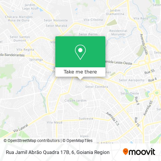 Rua Jamil Abrão Quadra 17B, 6 map