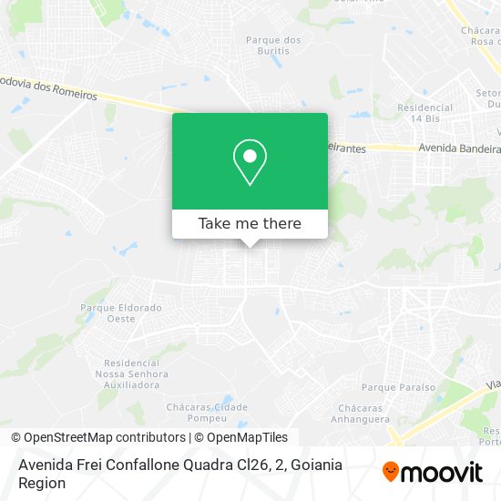 Avenida Frei Confallone Quadra Cl26, 2 map