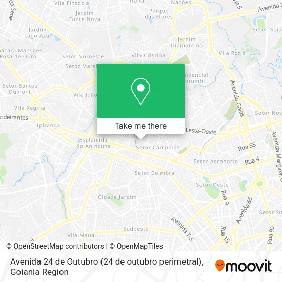 Avenida 24 de Outubro (24 de outubro perimetral) map