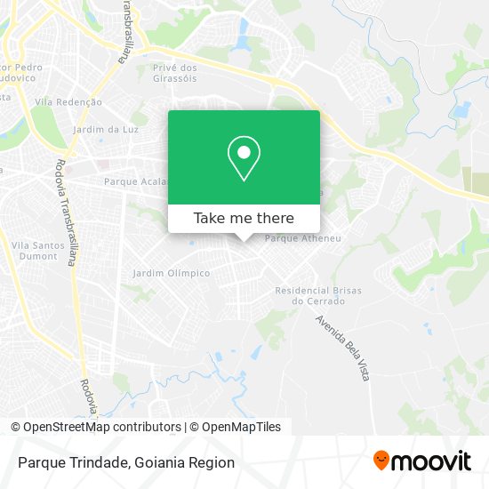 Mapa Parque Trindade