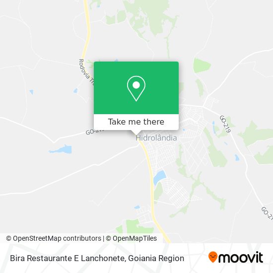 Bira Restaurante E Lanchonete map