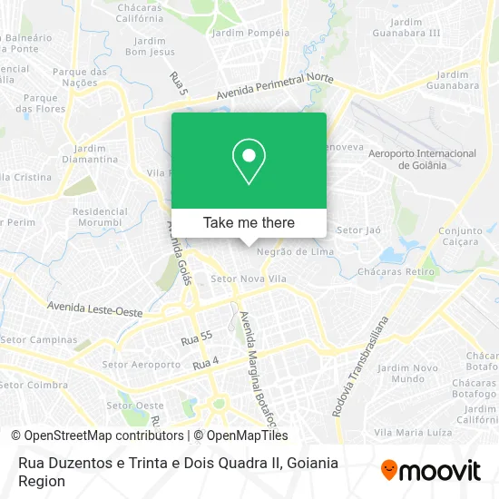Rua Duzentos e Trinta e Dois Quadra II map