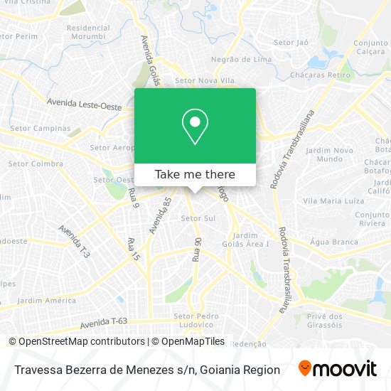 Travessa Bezerra de Menezes s / n map