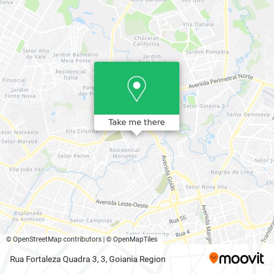 Rua Fortaleza Quadra 3, 3 map