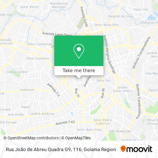 Rua João de Abreu Quadra G9, 116 map