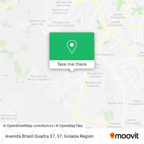 Avenida Brasil Quadra 37, 37 map