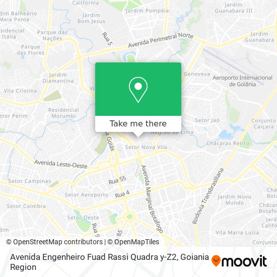 Avenida Engenheiro Fuad Rassi Quadra y-Z2 map