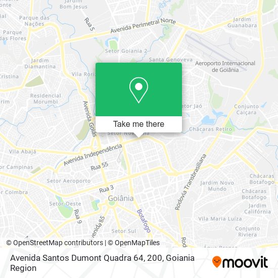 Avenida Santos Dumont Quadra 64, 200 map