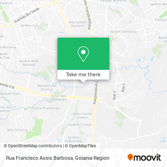 Rua Francisco Assis Barbosa map