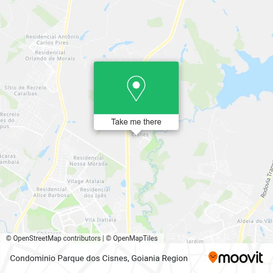 Condominio Parque dos Cisnes map