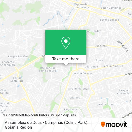 Assembléia de Deus - Campinas (Celina Park) map