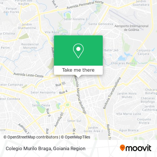 Mapa Colegio Murilo Braga