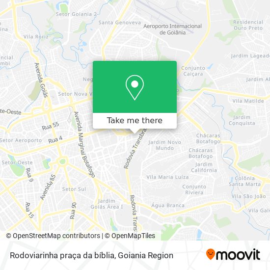 Rodoviarinha praça da bíblia map