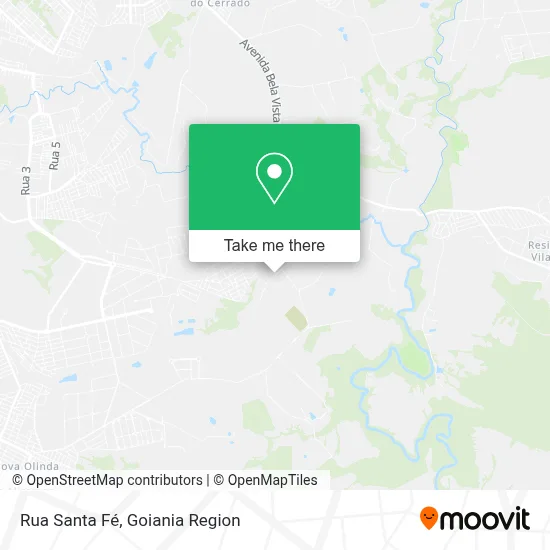 Rua Santa Fé map