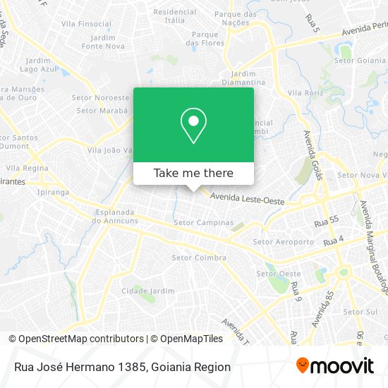 Mapa Rua José Hermano 1385