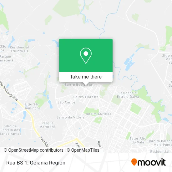 Rua BS 1 map