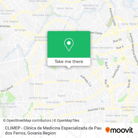CLIMEP - Clínica de Medicina Especializada de Pau dos Ferros map
