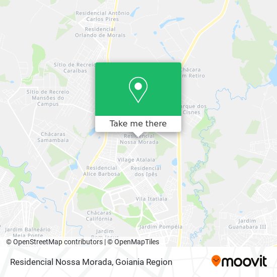 Residencial Nossa Morada map