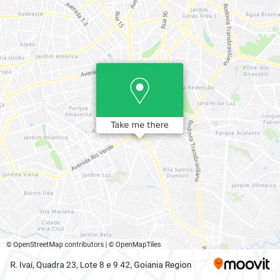 R. Ivaí, Quadra 23, Lote 8 e 9 42 map