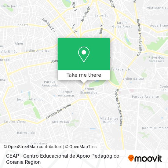 CEAP - Centro Educacional de Apoio Pedagógico map