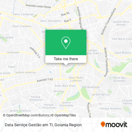 Data Serviçe Gestão em TI map