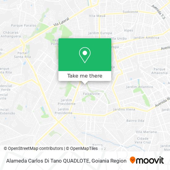 Alameda Carlos Di Tano QUADLOTE map