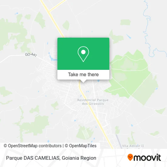 Parque DAS CAMELIAS map