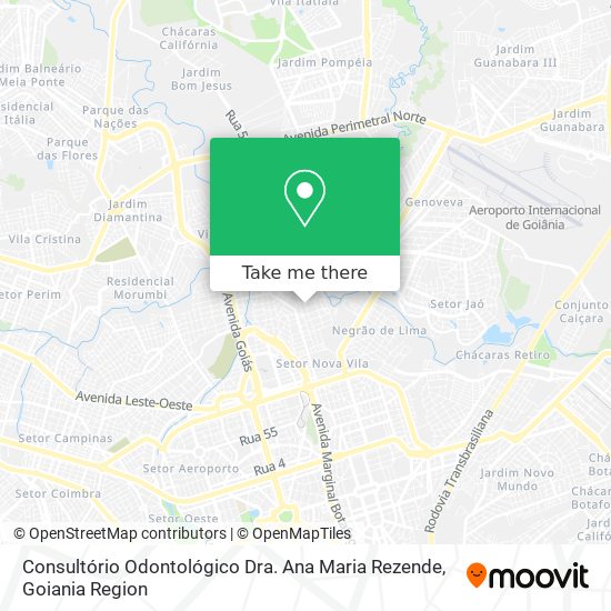 Consultório Odontológico Dra. Ana Maria Rezende map
