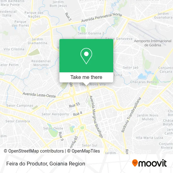 Feira do Produtor map