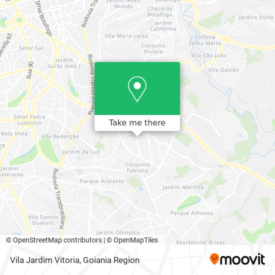 Vila Jardim Vitoria map