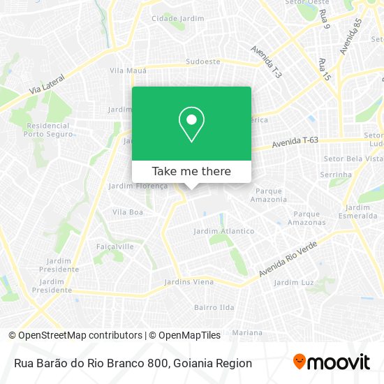 Mapa Rua Barão do Rio Branco 800