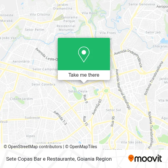 Sete Copas Bar e Restaurante map