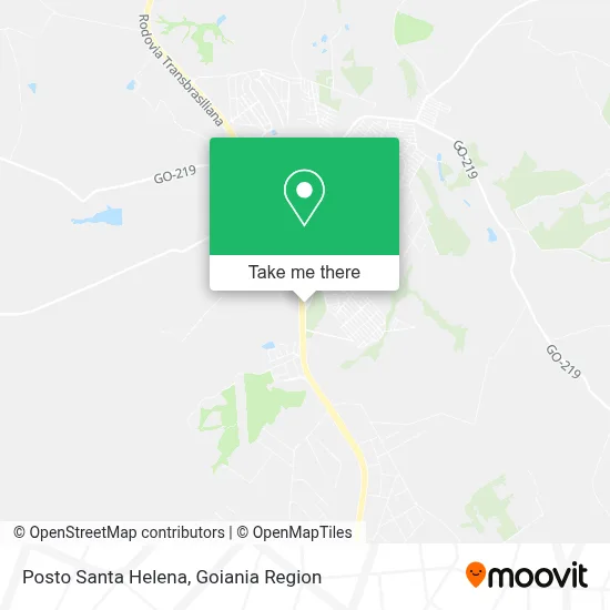 Posto Santa Helena map