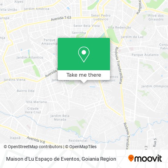 Maison d'Lu Espaço de Eventos map
