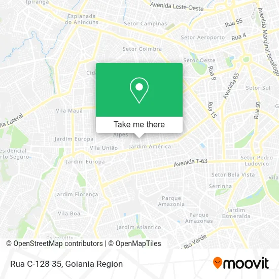 Rua C-128 35 map
