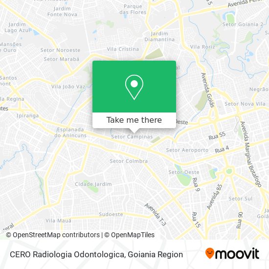 CERO Radiologia Odontologica map