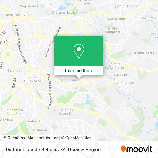 Distribuidora de Bebidas X4 map