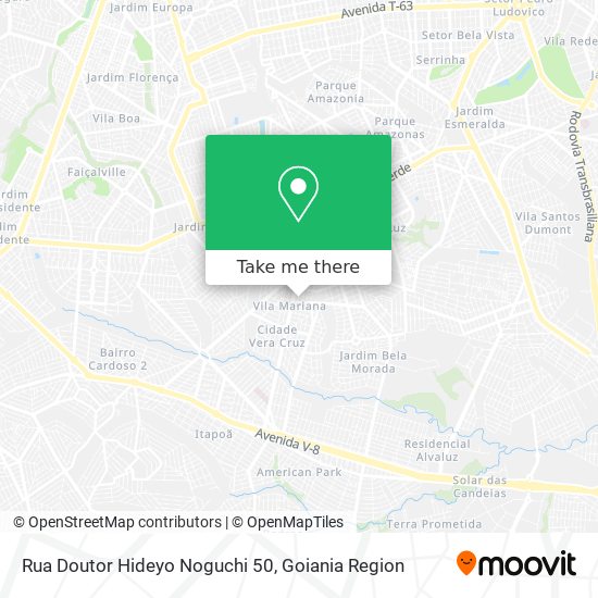 Mapa Rua Doutor Hideyo Noguchi 50