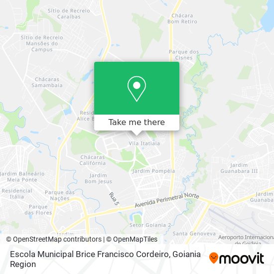 Escola Municipal Brice Francisco Cordeiro map